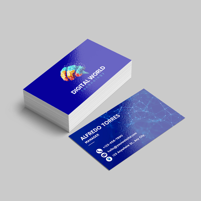 Semi Gloss Business Cards